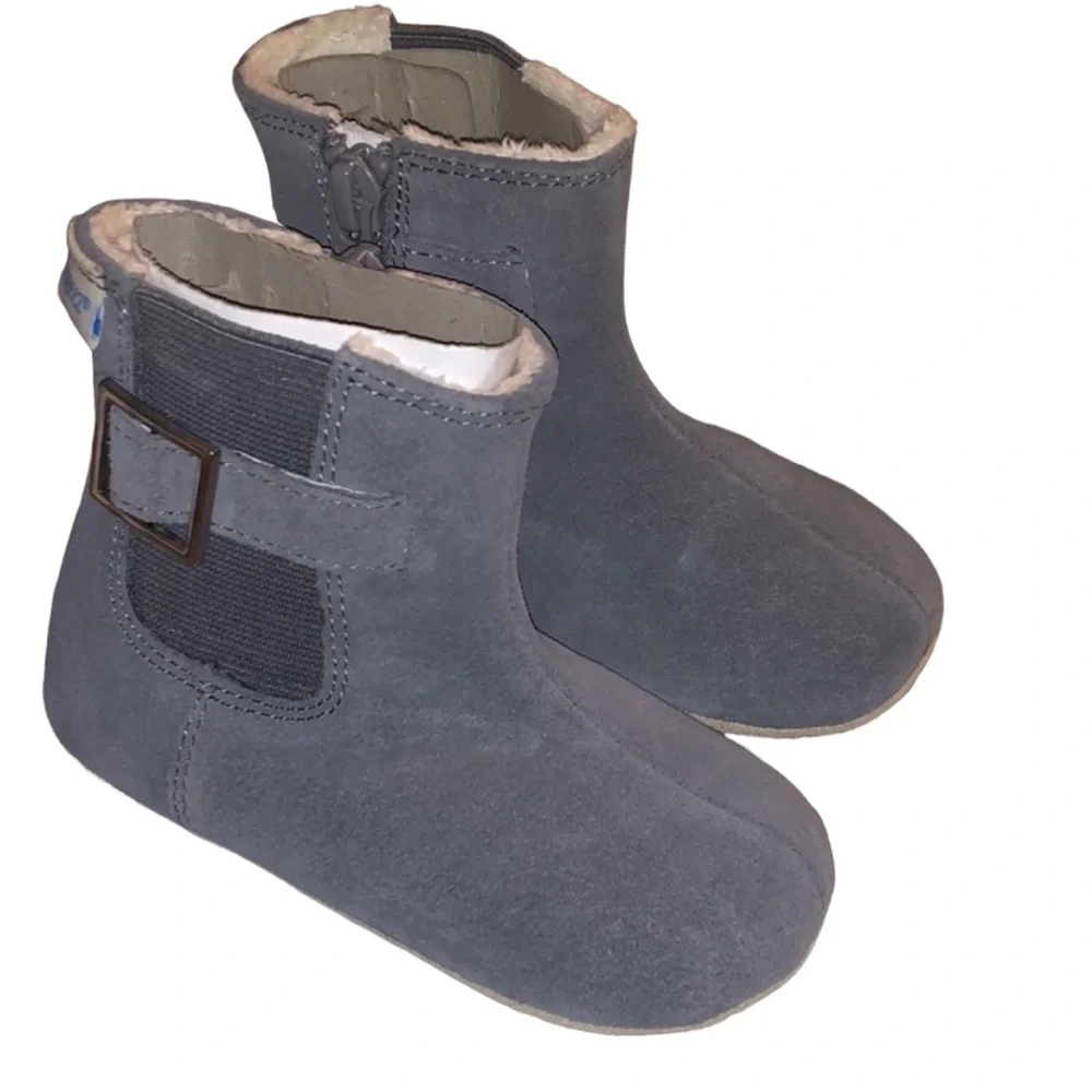 Robeez Mini Shoez Gray Boots